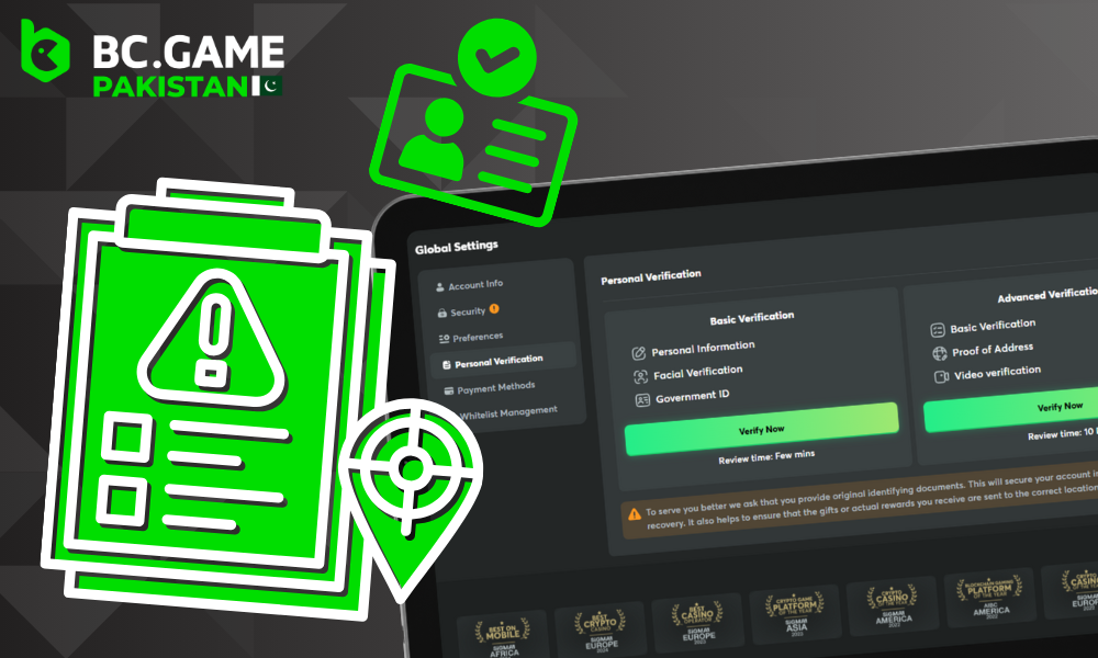Some of the common problems with account verification are