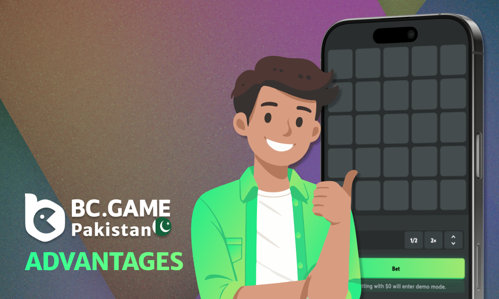 Benefits of BC Game for Pakistanis