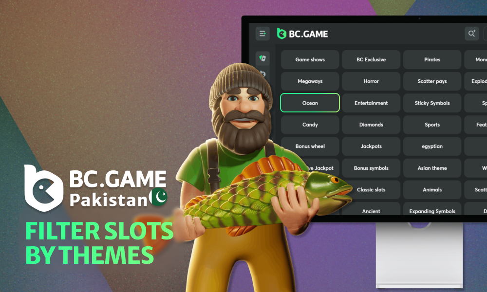 Themes of slots at BC Game Pakistan