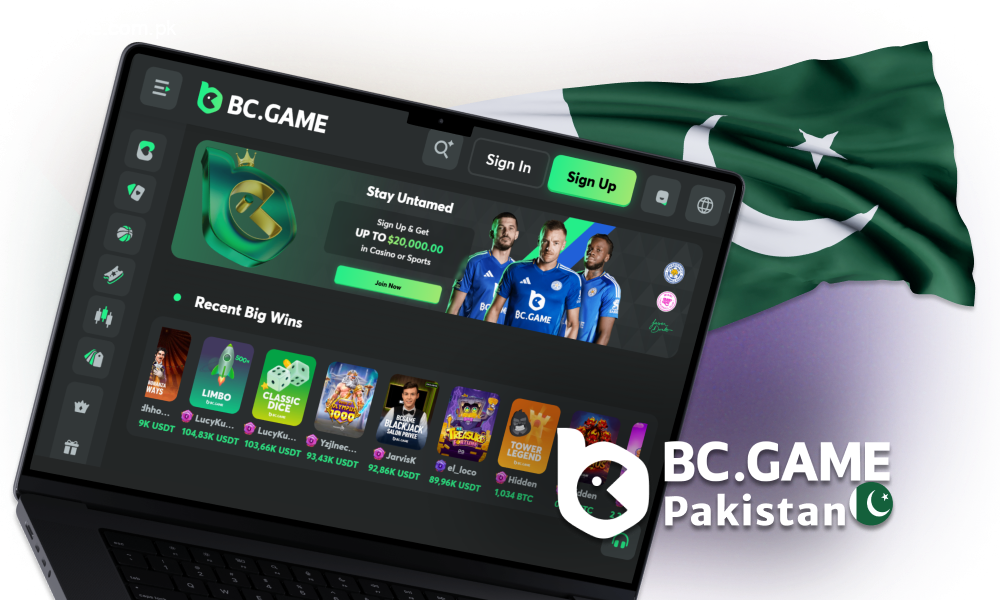 BC Game Crypto Casino and Sports Betting for Pakistani players