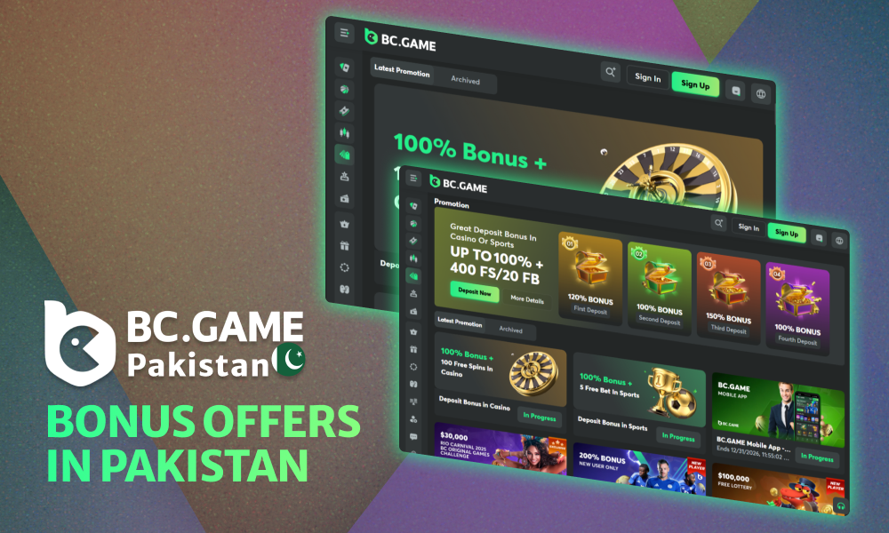 Rewards for active Pakistani players at BC Game