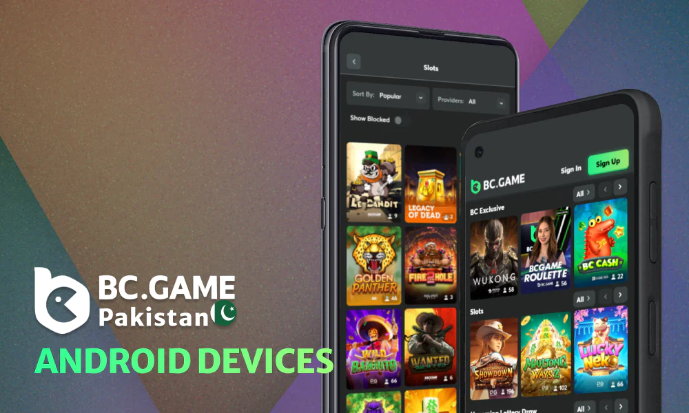 List of compatible Android phones with BC Game application